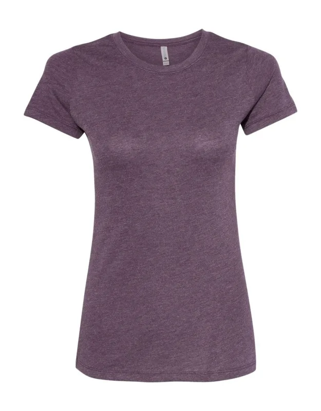 Next Level Triblend T-shirt 4.3 Oz./yd, 50/25/25 Polyester/combed Ringspun Cotton/rayon