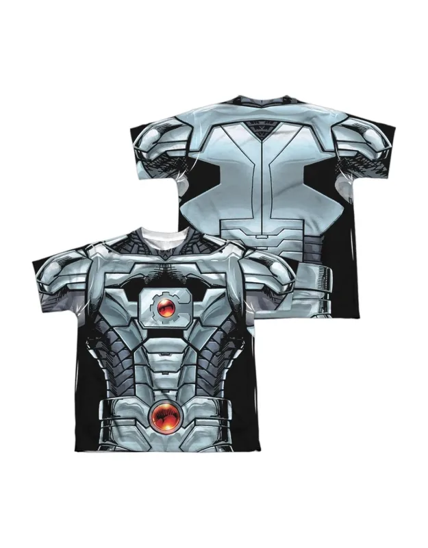 Justice League Of America Cyborg Short Sleeve Tee - Stylish For Everyday Wear