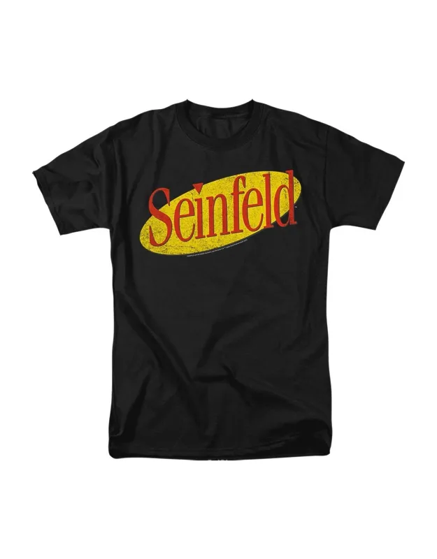 Seinfeld Logo Short Sleeve Tee - 100% Cotton, Officially Licensed