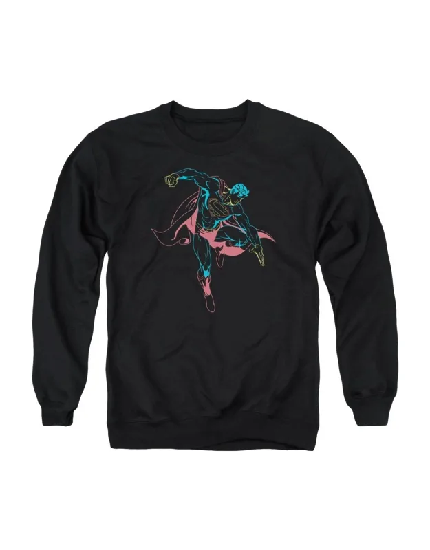 Superman Neon Crewneck Sweatshirt