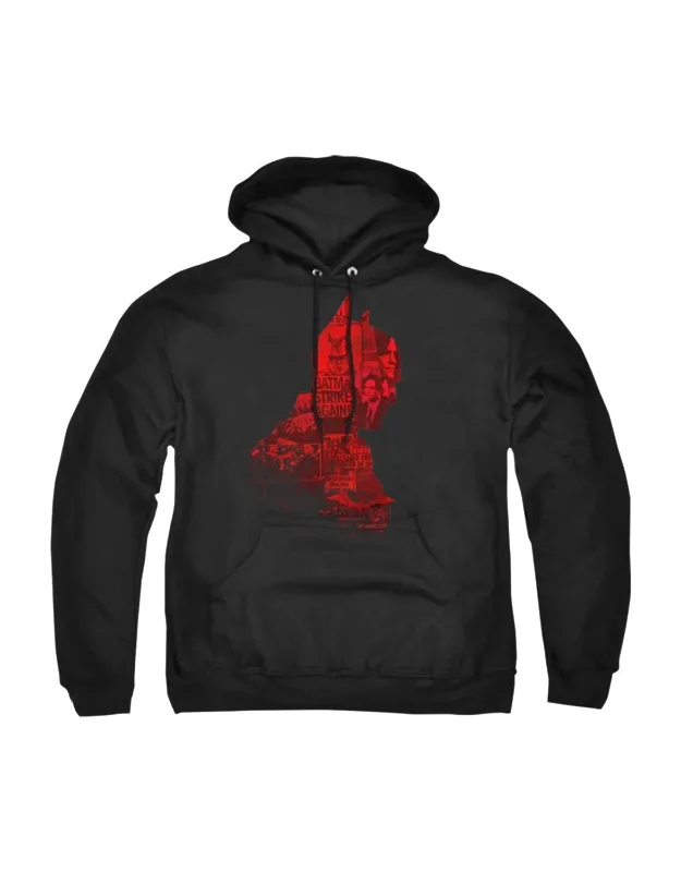 Batman News Silhouette Pullover Hoodie