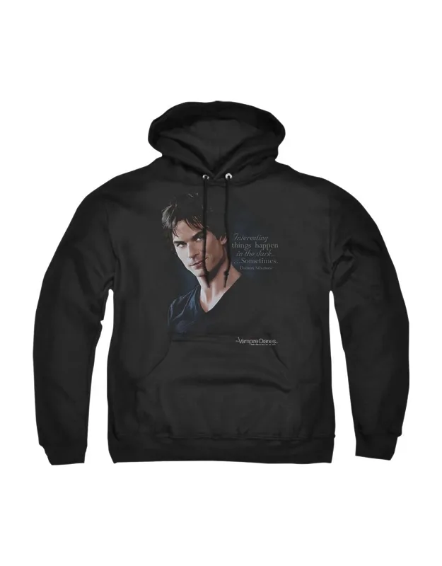 _vampire Diaries Sometimes Pull Over Hoodie / Hooded Sweatshirt, Stylish For Everyday Wear_