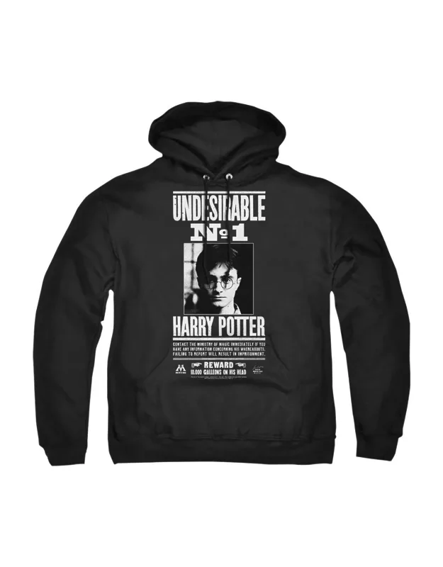 Harry Potter Undesirable No 1 Adult Pull Over Hoodie / Hooded Sweatshirt Stylish Everyday Wear