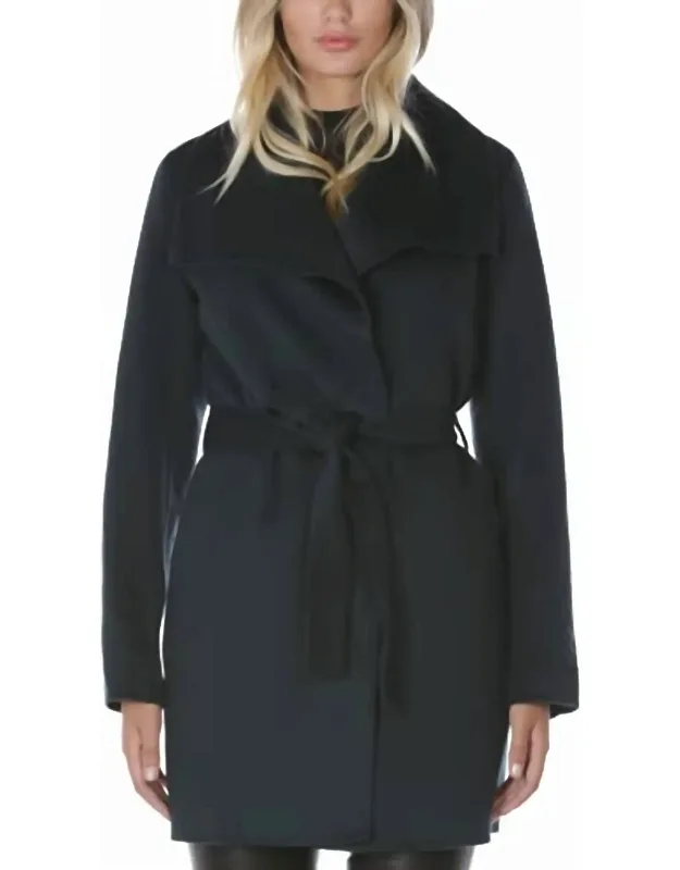 Wool Wrap Coat