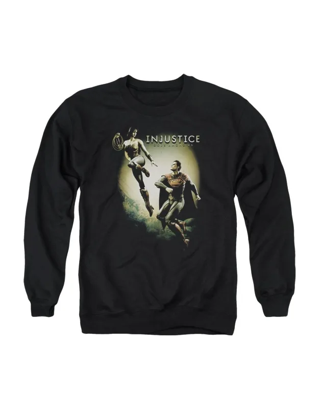 Injustice Gods Among Us Battle Of The Gods Crewneck Sweatshirt