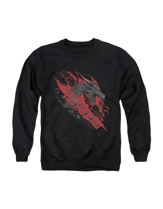 Game Of Thrones Fire And Blood Dragon Crewneck Sweatshirt