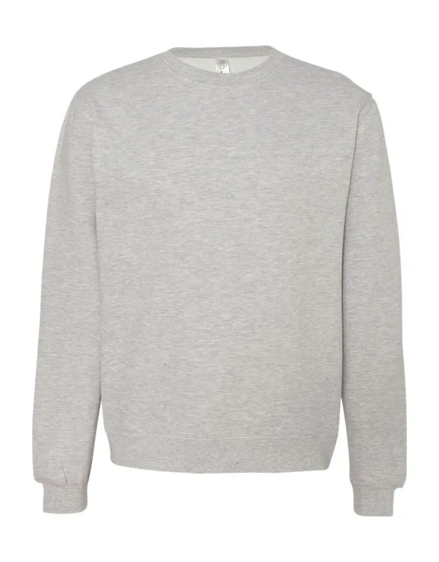 Midweight Sweatshirt, 80/20 Cotton/polyester Blend Fleece, Standard Fit