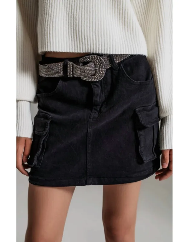 Cargo Mini Skirt