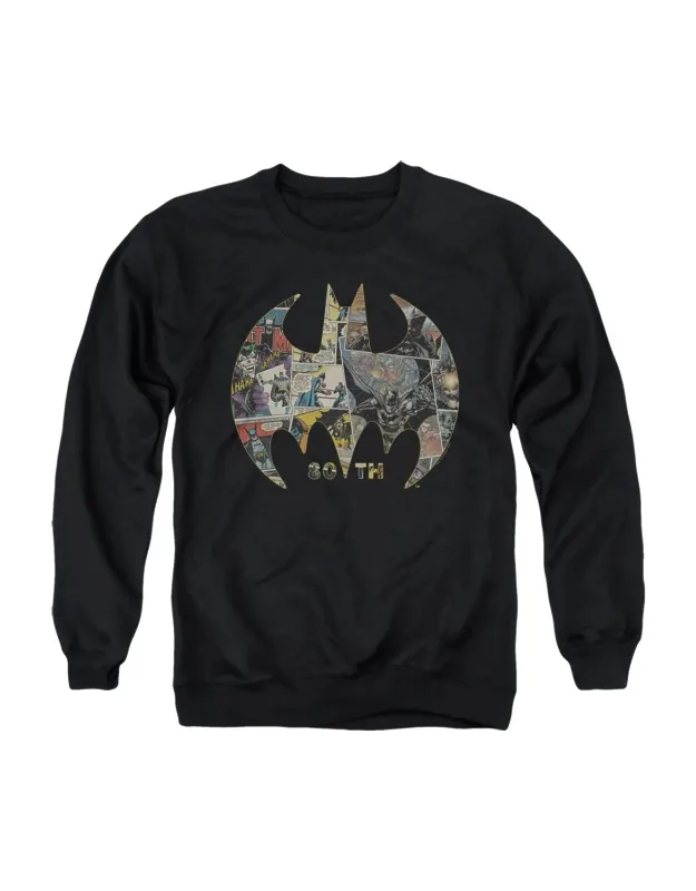 Batman 80th Shield Crewneck Sweatshirt