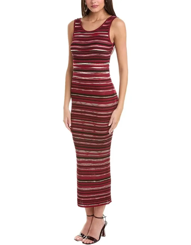 Ribbed Knit Maxi Dress
