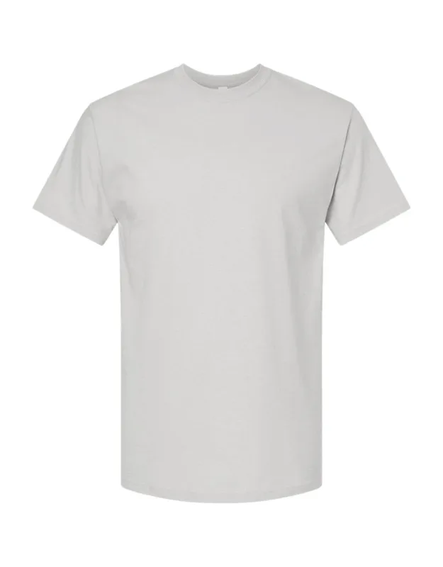 Gold Soft Touch T-shirt, 100% Cotton Preshrunk Jersey, Tear Away Label