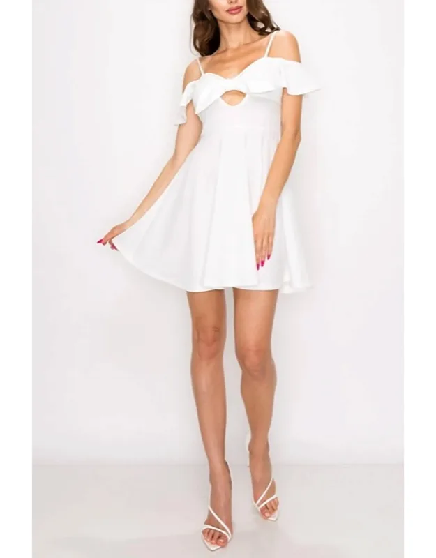 Off The Shoulder Mini Dress