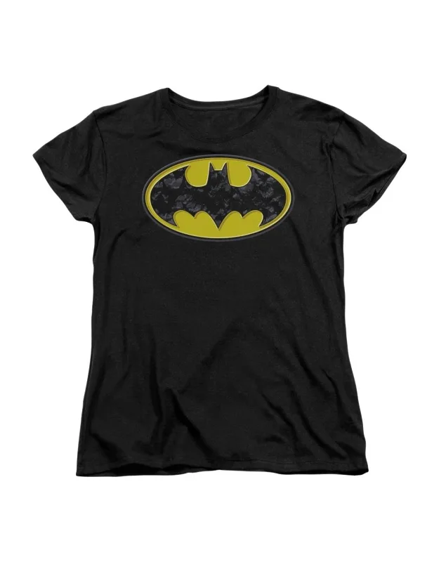 Batman Bats In Logo Short Sleeve Tee