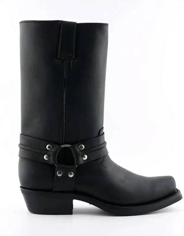 Western High Leather Boots