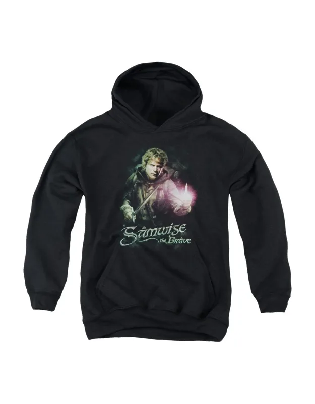 Lord Of The Rings Samwise The Brave Youth Pull Over Hoodie / Sweatshirt - Stylish, Everyday Wear