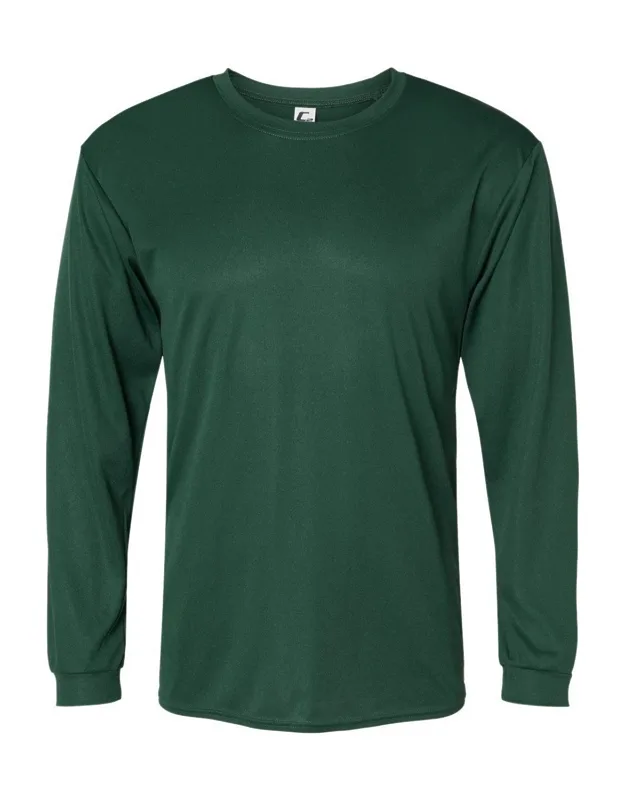 C2 Sport Performance Long Sleeve T-shirt With Moisture Management And Antimicrobial Fabric