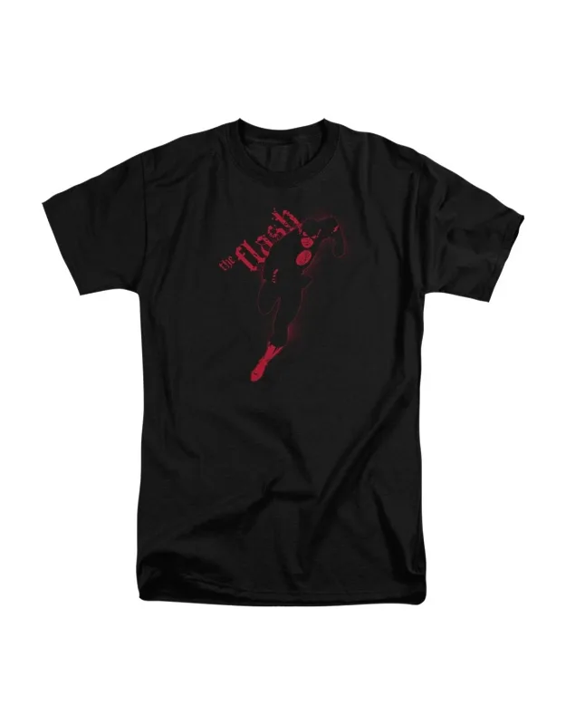 Justice League Of America Flash Darkness Short Sleeve Tee - 100% Cotton, Officially Licensed