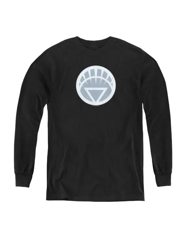 White Symbol Long Sleeve Tee / T-shirt