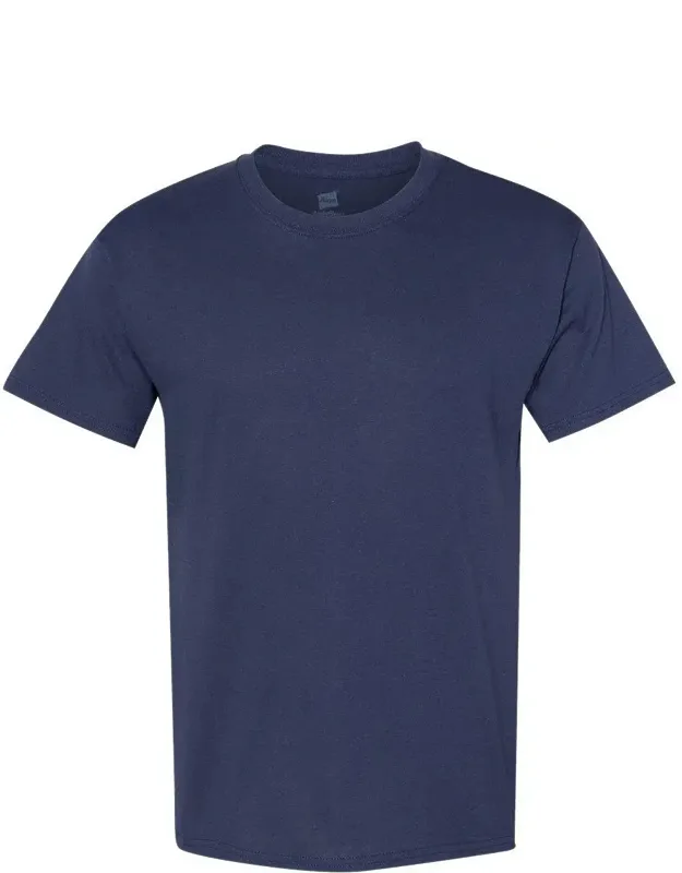 Ecosmart T-shirt With Double-needle Sleeves And Tear Away Label