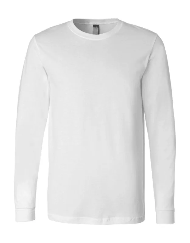 Jersey Long Sleeve Tee, 100% Airlume Combed And Ringspun Cotton, Retail Fit