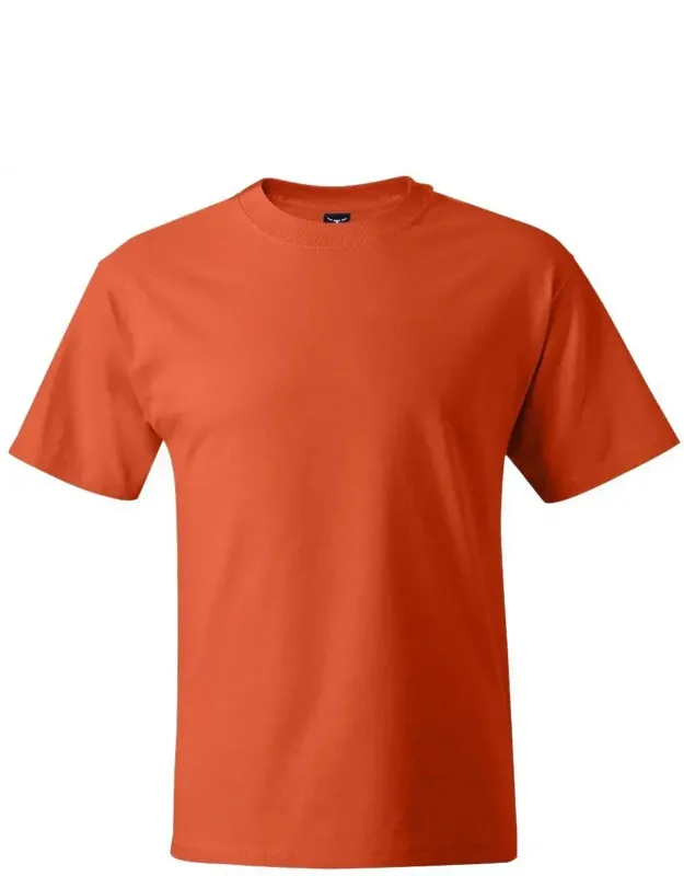 Hanes Beefy-t T-shirt 6.1 Oz./yd, Pre-shrunk 100% Ringspun Cotton