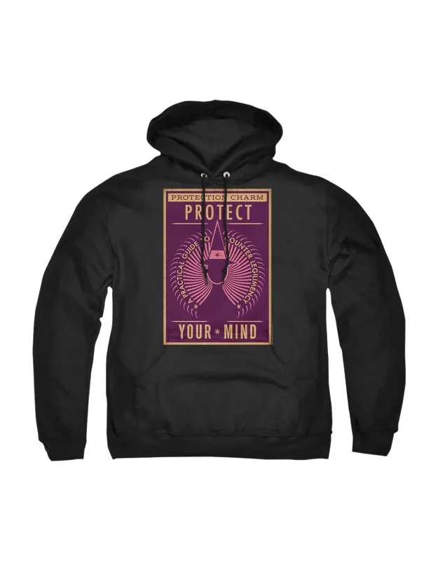 Fantastic Beasts Protect Your Mind Hoodie - 50% Cotton, 50% Polyester
