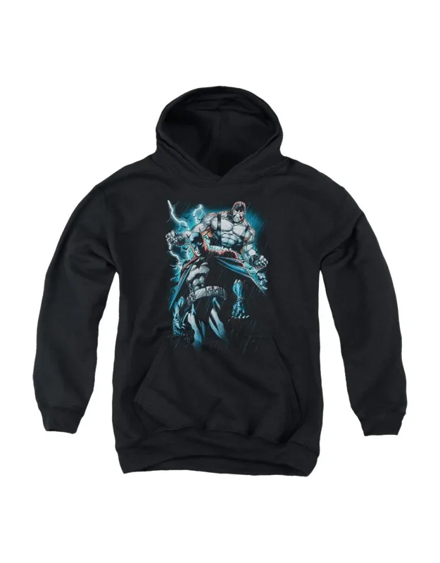 _batman Evil Rising Youth Pull Over Hoodie / Hooded Sweatshirt Stylish Easy_