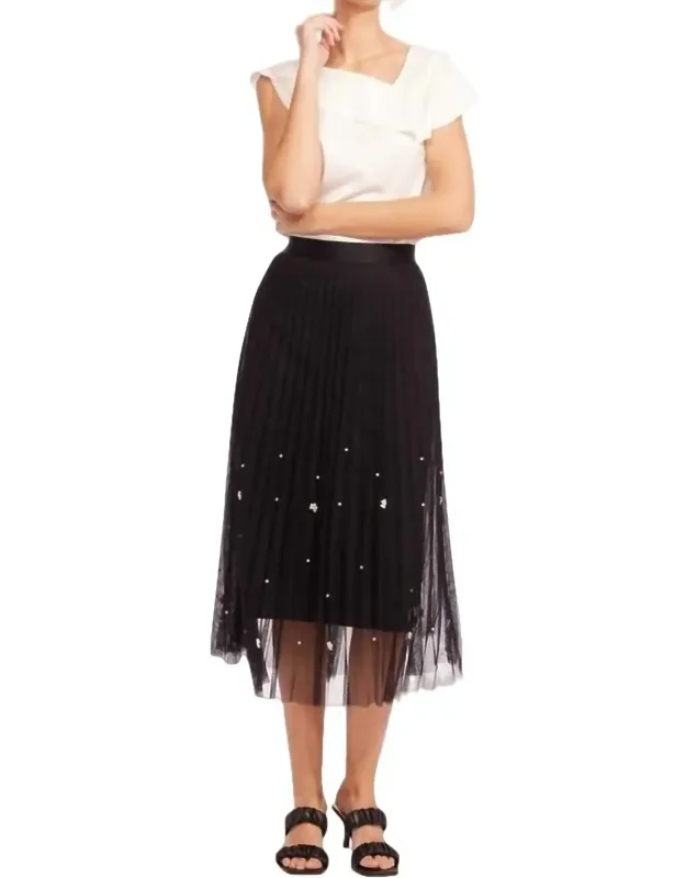 Pearl Tulle Skirt