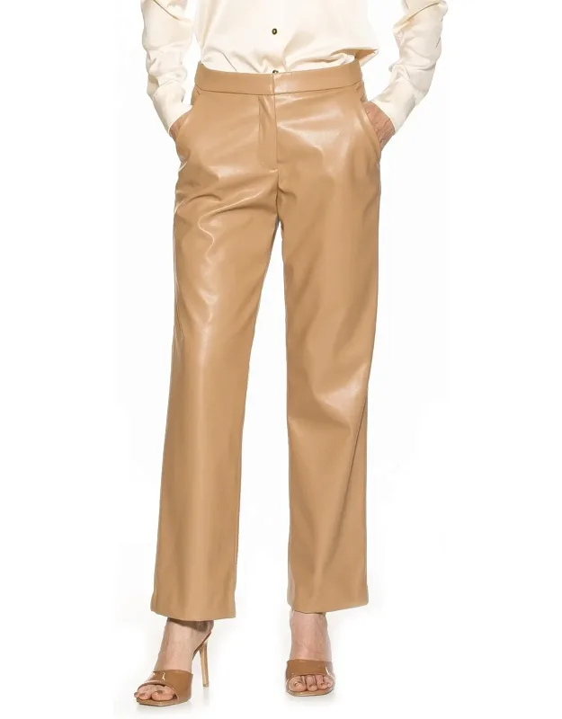 Faux Leather Pants