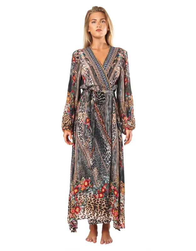 Wrap Maxi Dress