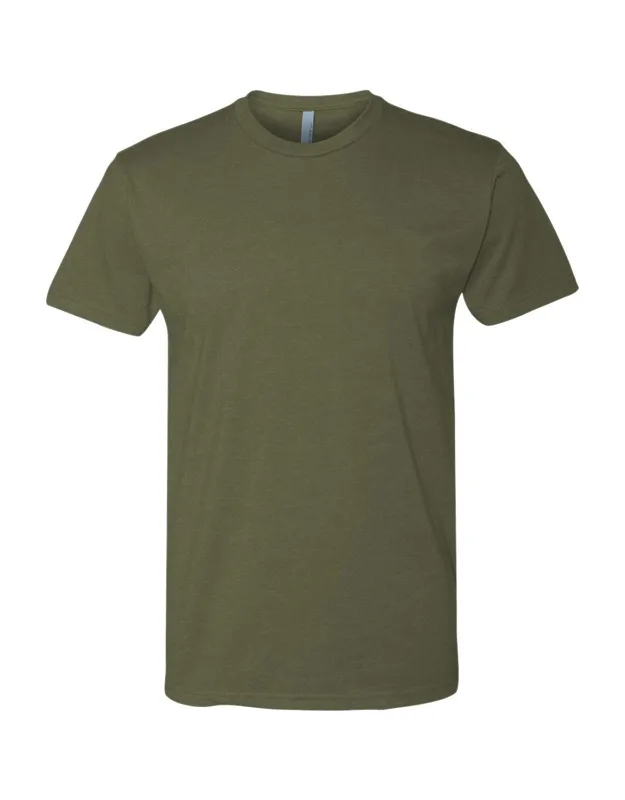 Next Level Cvc T-shirt Fabric Laundered, Set-in 1x1 Baby Rib Collar