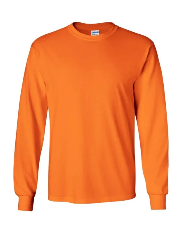 Ultra Cotton Long Sleeve T-shirt, Heavyweight Fabric, Classic Fit