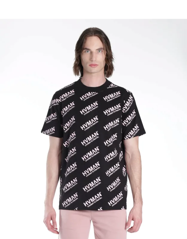 Novelty Tee Repeat In Statement Piece