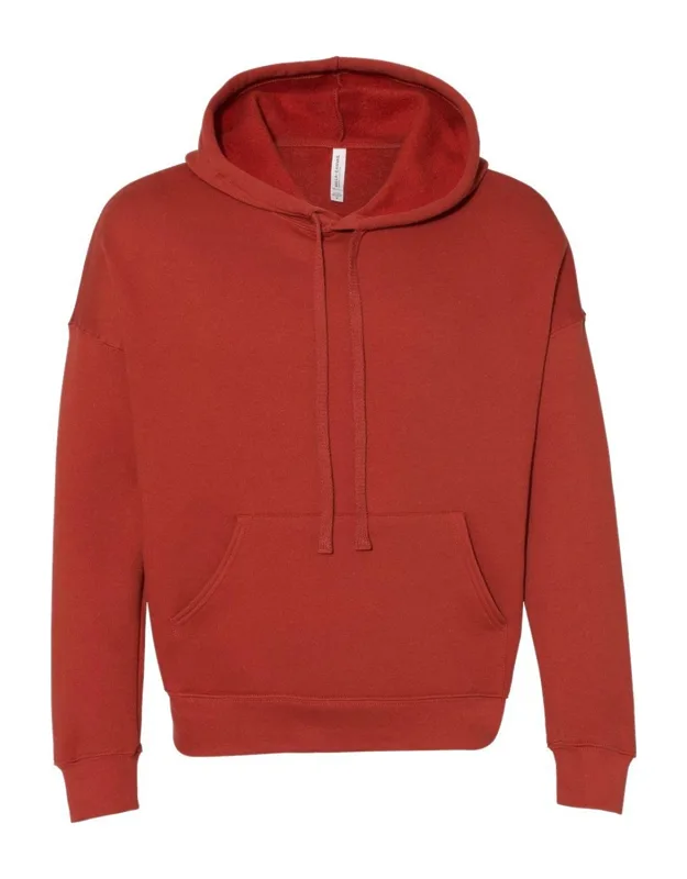 Sponge Fleece Drop Shoulder Hoodie