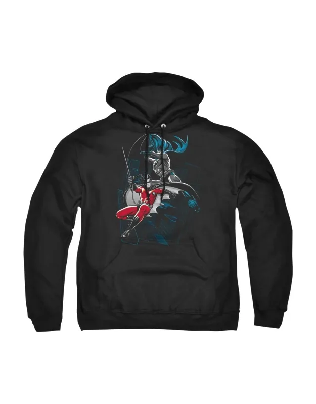 Batman Black And White Pullover Hoodie