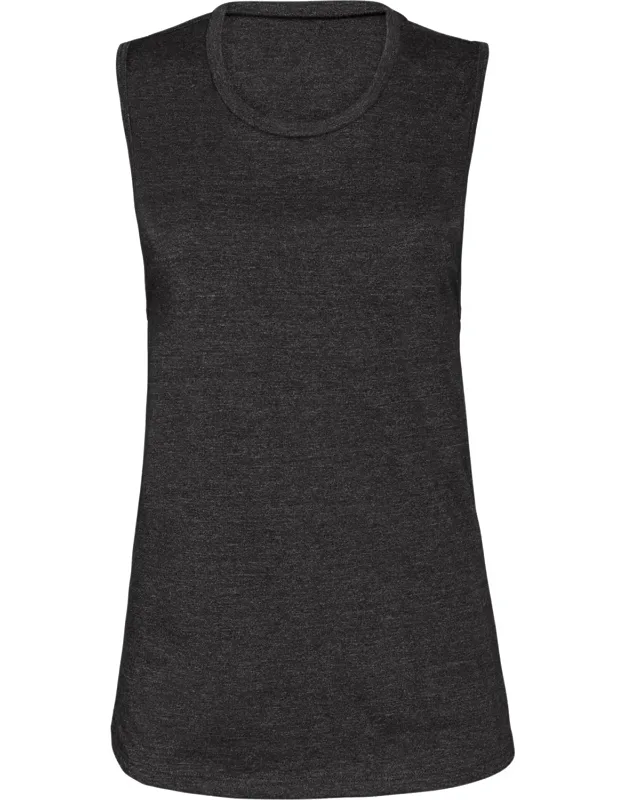 Muscle Jersey Tank Top - 100% Airlume Combed Ringspun Cotton, Fit - Relaxed Fit