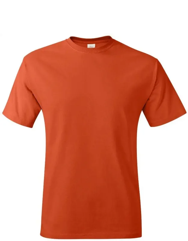 Hanes Authentic T-shirt Classic Fit, Set-in 1x1 Ribbed Crewneck