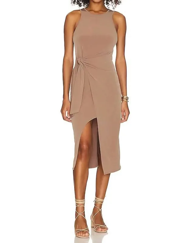 Side Tie Dress