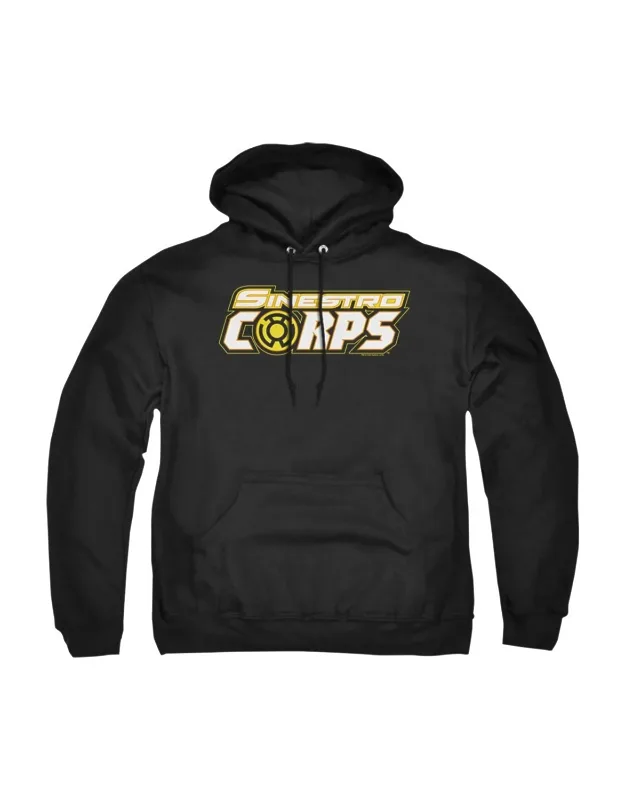 Green Lantern Sinestro Corps Logo Hoodie - Stylish For Everyday Wear