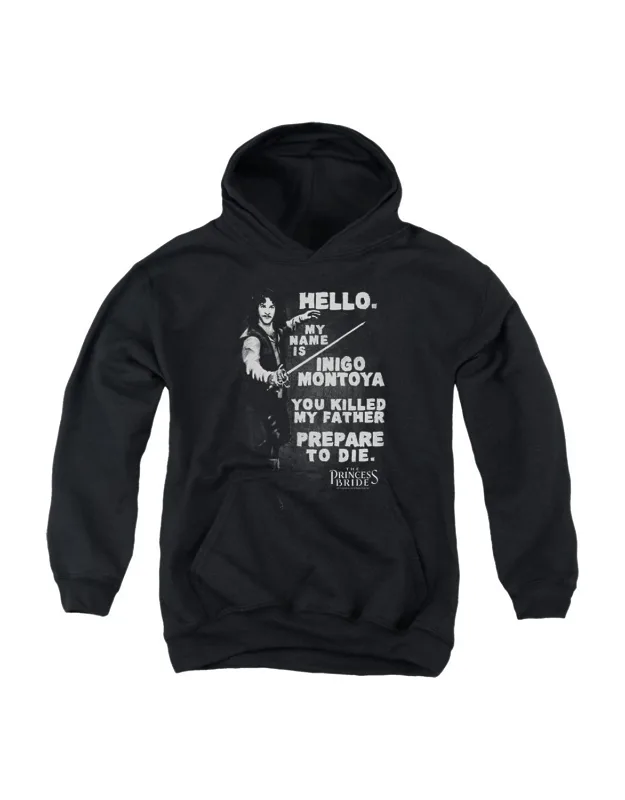 Princess Bride Hello Again Pull Over Hoodie