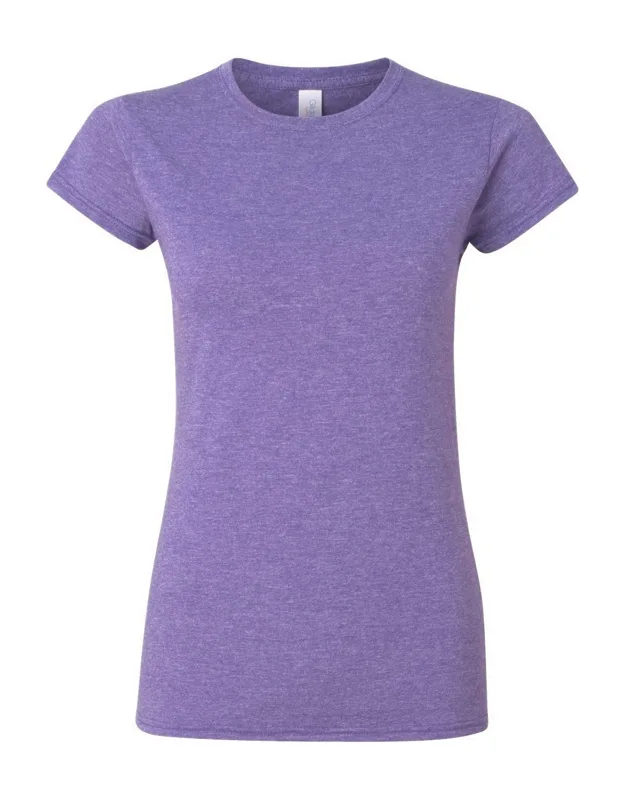 Gildan Soft Style Short Sleeve T-shirt With 100% Cotton And Tapered Side Seam Construction