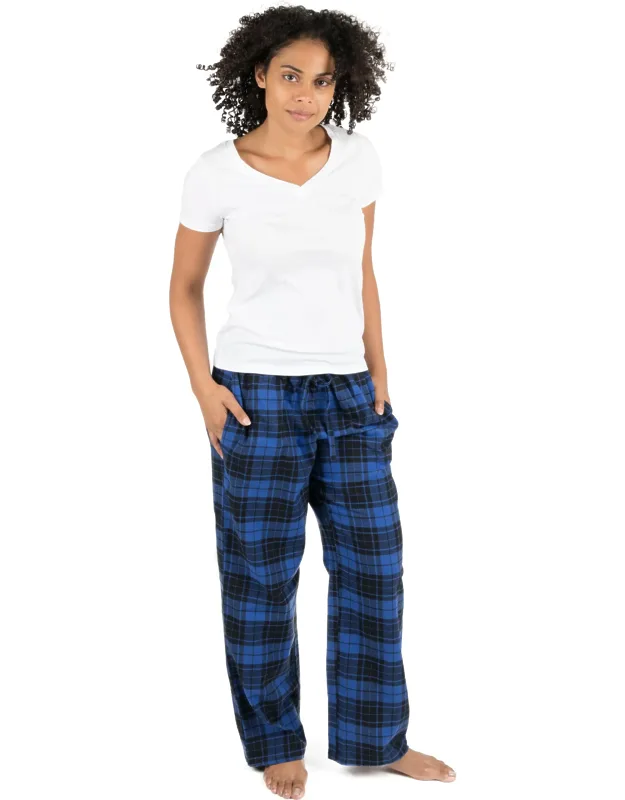 Christmas Flannel Pajama Pants Plaid With Cotton Makeup And Warm Night Of Rest