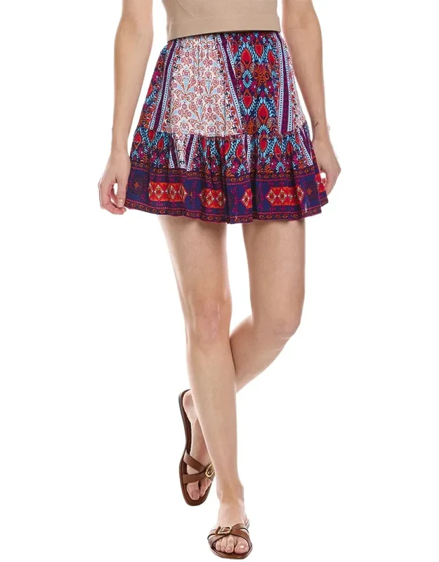 Boho Mini Skirt