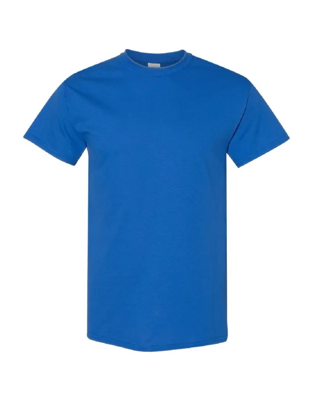 Gildan Heavy Cotton Short-sleeved T-shirt, 100% Cotton, Crew Neck