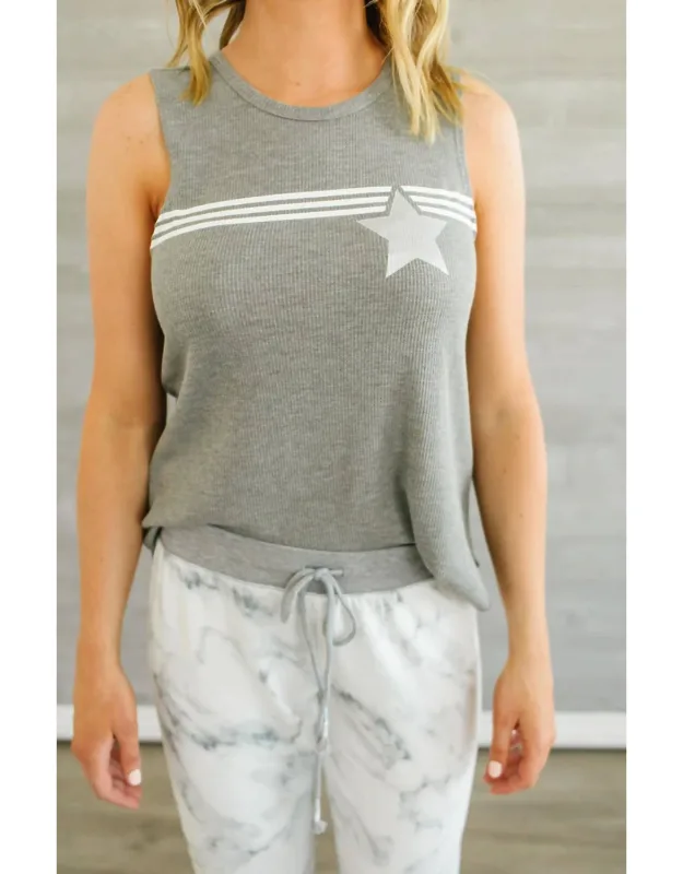 Metallic Star Tank