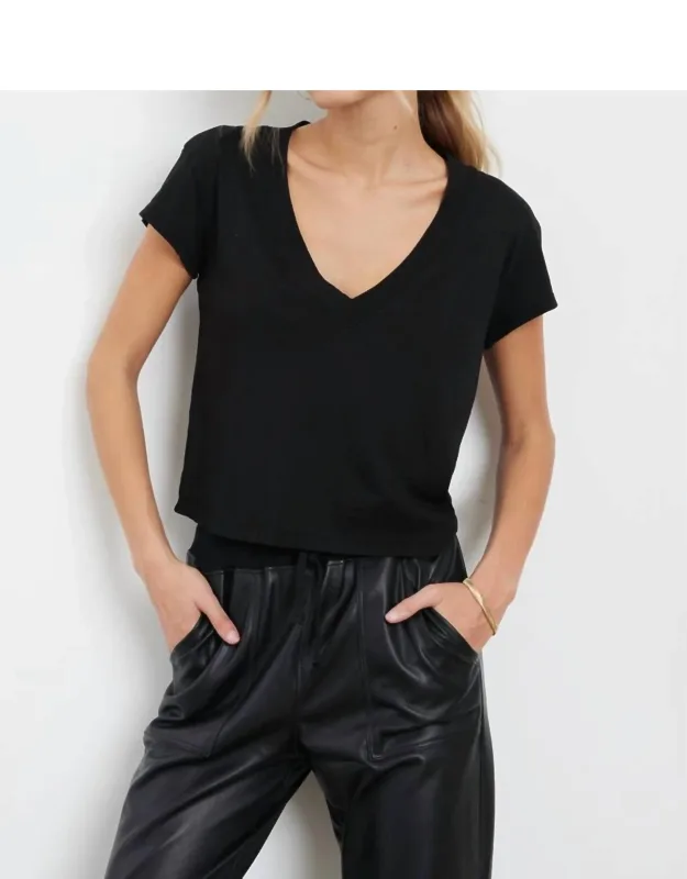 Organic Deep V Tee