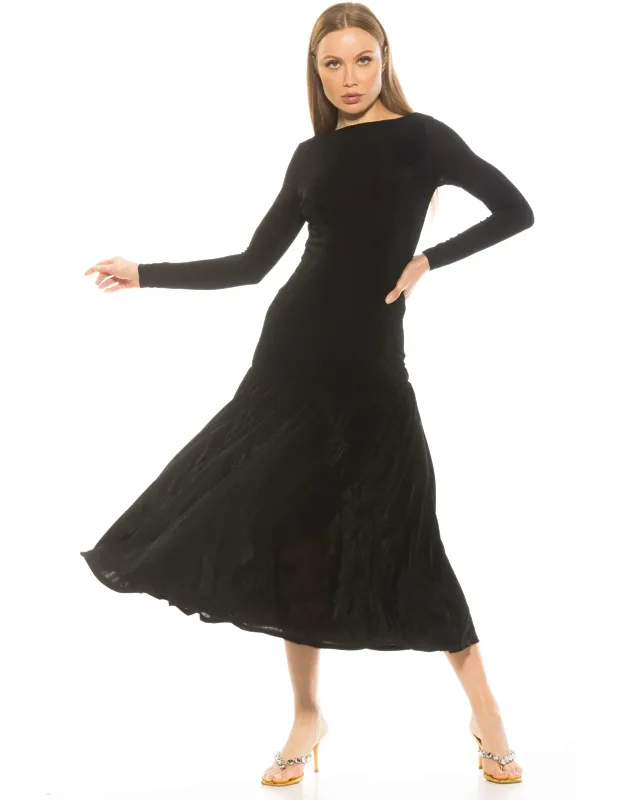Khaite Dress Long Sleeve Maxi