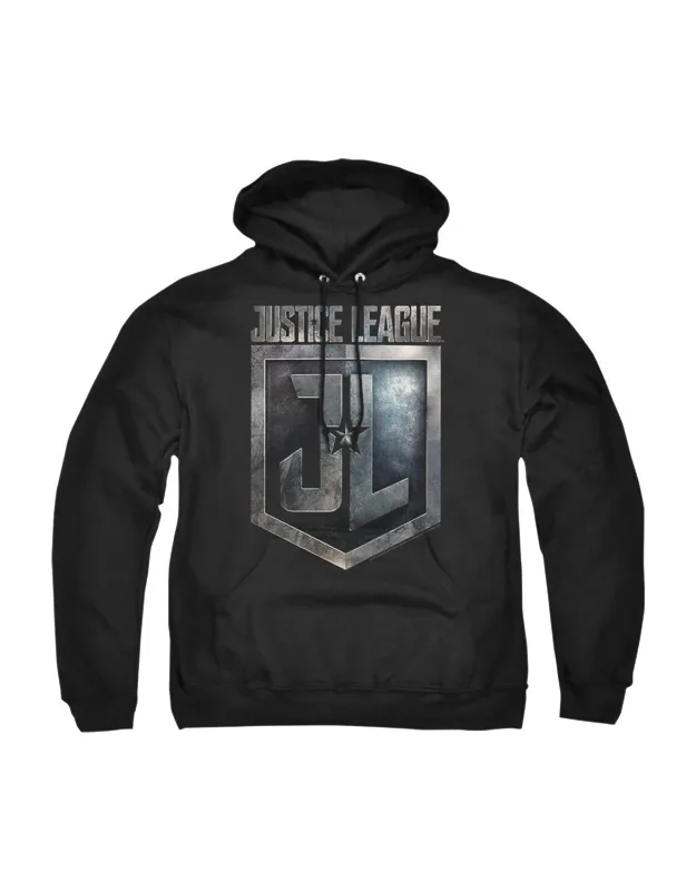Justice League Movie Shield Logo Hoodie - Stylish Everyday Wear