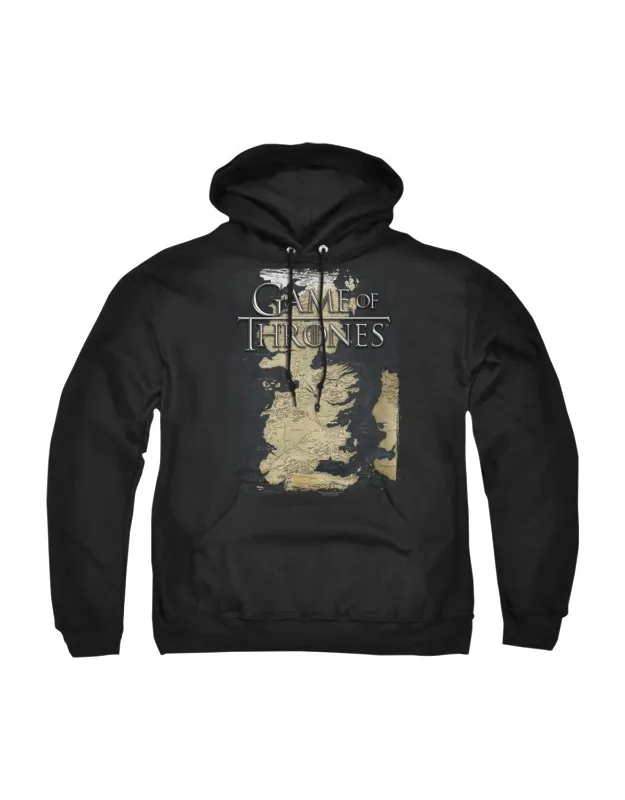 Game Of Thrones Series Map Hoodie
