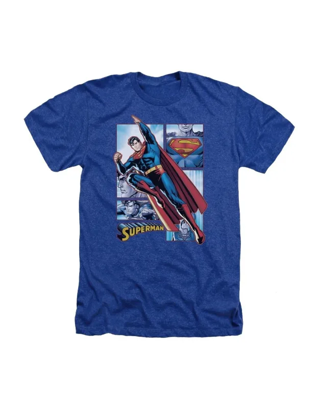 Justice League Of America Superman Panels Tee